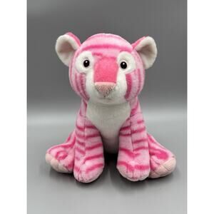 Aurora Destination Nation Pink TIGER Plush 11 Inch Stuffed Animal